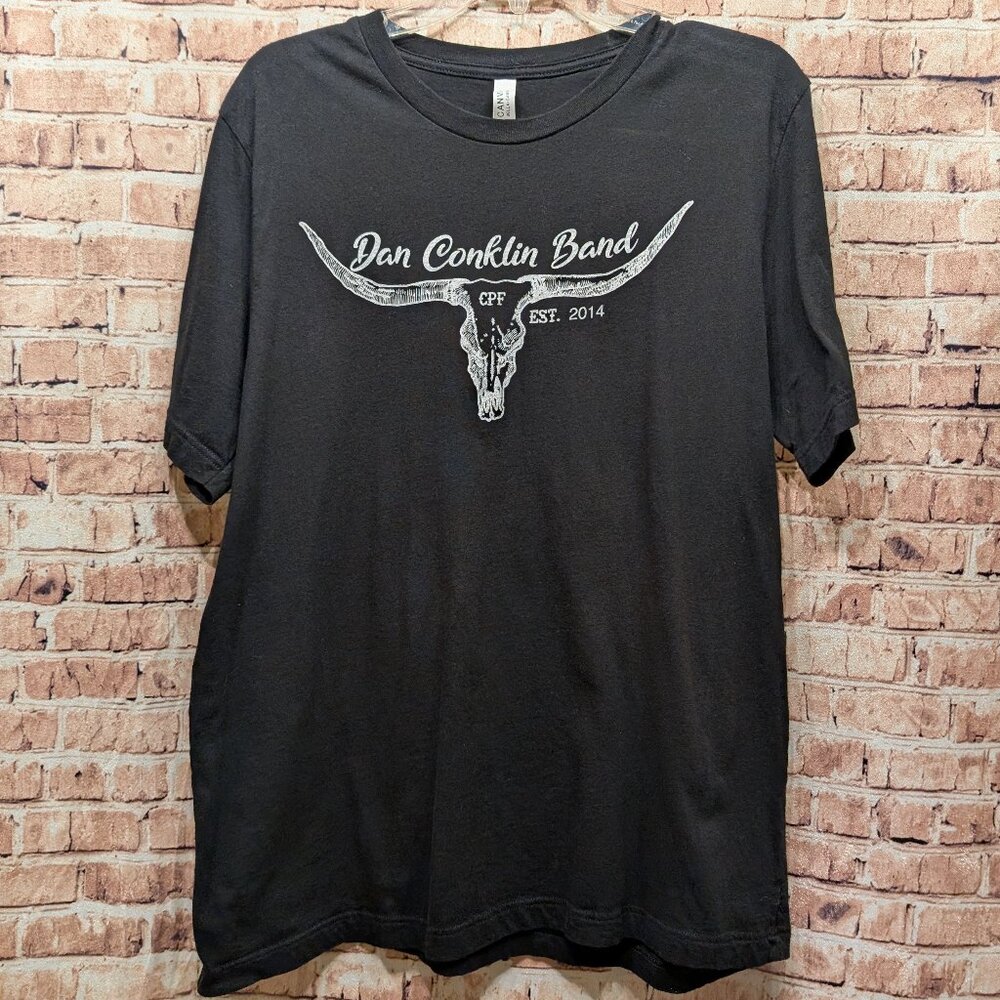 Dan Conklin Band T-shirt Short Sleeve Tee Size XL